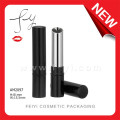 Black Empty Aluminium Lipstick Container